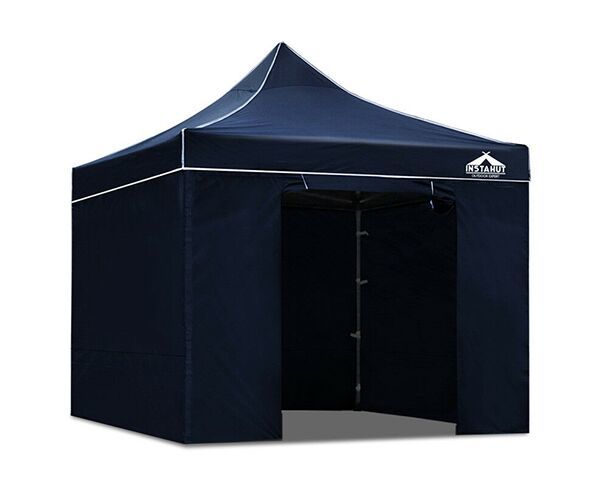 Aluminium Navy Pop Up Gazebo 3m x 3m
